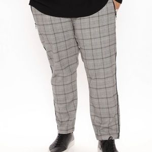 Fashion Nova Mens Plaid Pants